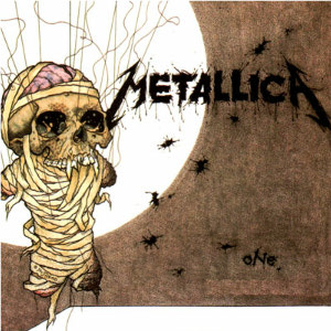 Cover von der Single "Metallica - One" 